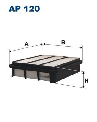 FILTRON Air filter Article number: AP 120 cheaply