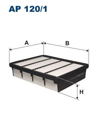 FILTRON Luftfilter artikkelnummer: AP 120/1 billig