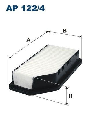 FILTRON Air filter Article number: AP 122/4 cheaply