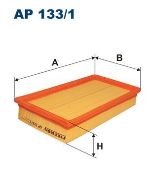 FILTRON Air filter Article number: AP 133/1 cheaply