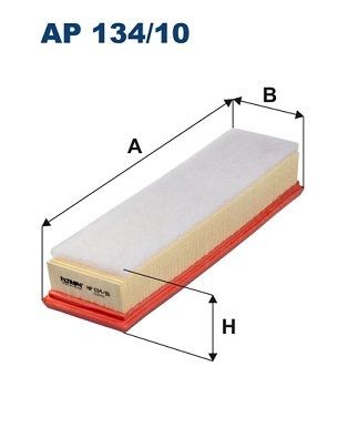 FILTRON Air filter Article number: AP 134/10 cheaply