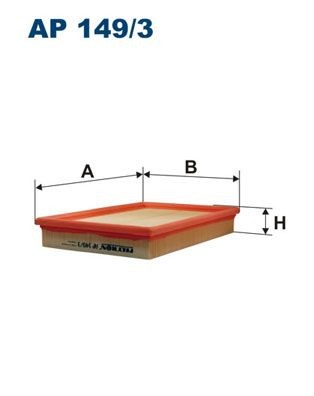FILTRON Air filter Article number: AP 135 cheaply
