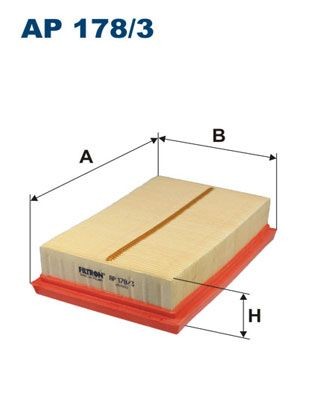 FILTRON Air filter Article number: AP 178/3 cheaply