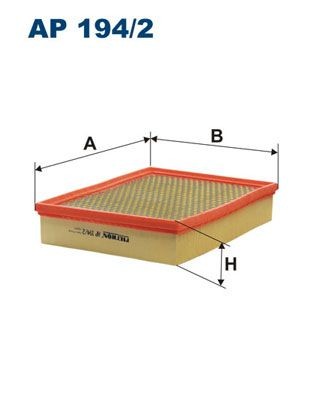 FILTRON Luftfilter Artikelnummer: AP 194/2 kaufen
