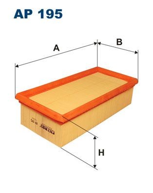 FILTRON Air filter Article number: AP 195 cheaply
