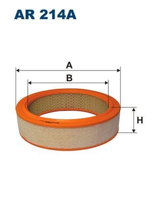 FILTRON Luftfilter artikkelnummer: AR 214A billig