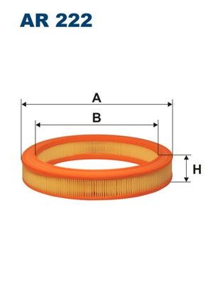 FILTRON Luftfilter Varenummer: AR 222 billige