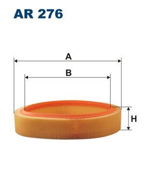 FILTRON Luftfilter Varenummer: AR 276 billige
