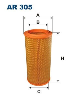 FILTRON Air filter Article number: AR 305 cheaply