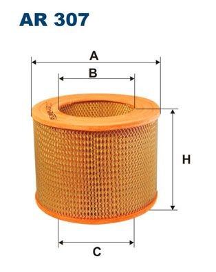 FILTRON Air filter Article number: AR 307 cheaply