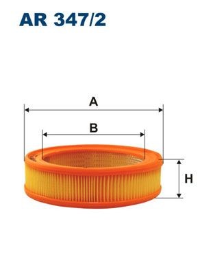 FILTRON Air filter Article number: AR 347/2 cheaply