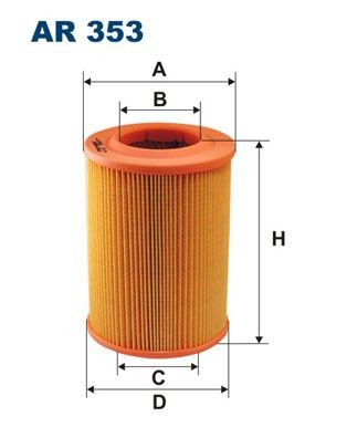 FILTRON Air filter Article number: AR 353 cheaply