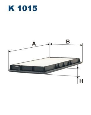 FILTRON Pollen filter Article number: K 1015 cheaply