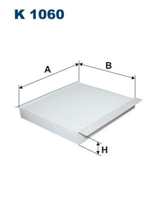 FILTRON Pollen filter Article number: K 1060 cheaply