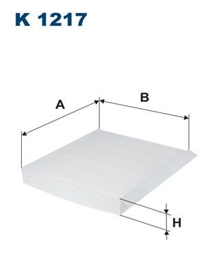 FILTRON Pollen filter Article number: K 1217 cheaply