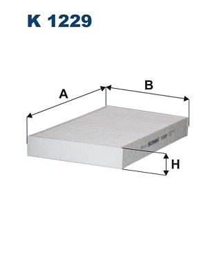 FILTRON Pollen filter Article number: K 1229 cheaply