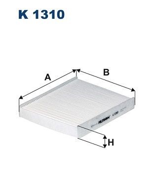 FILTRON Pollen filter Article number: K 1310 cheaply