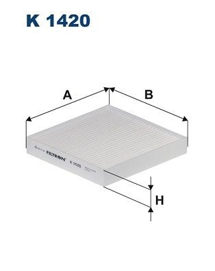 FILTRON Pollen filter Article number: K 1420 cheaply
