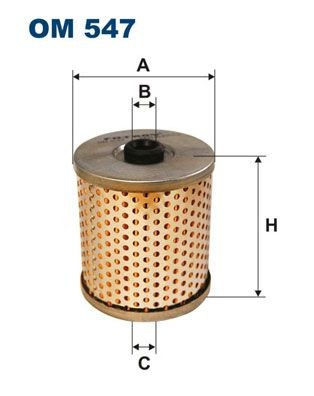 FILTRON Filter, arbejdshydraulik Varenummer: OM 547 billige