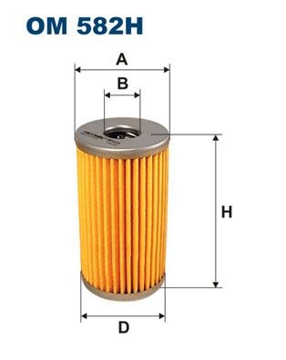 FILTRON Filter, operating hydraulics Article number: OM 582H cheaply