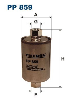 FILTRON Fuel filter Article number: PP 859 cheaply
