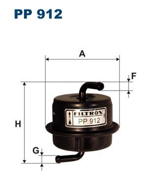 FILTRON Brændstof-filter Varenummer: PP 912 billige