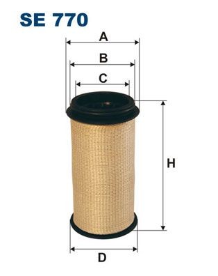 FILTRON Filter, knasthusudluftning Varenummer: SE 770 billige
