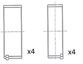 FAI AutoParts Big End Bearings Article number: BB2069-050 cheaply