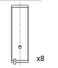 FAI AutoParts Big End Bearings Article number: BB2079-025 cheaply