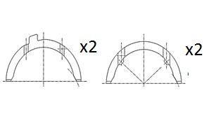 FAI AutoParts Thrust Washer, crankshaft Article number: BT3015-STD cheaply