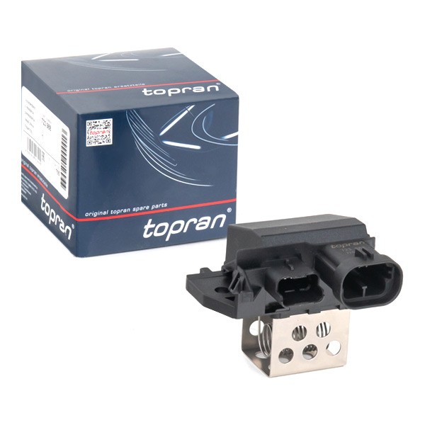 TOPRAN Pre-resistor, electro motor radiator fan Article number: 723 988 cheaply