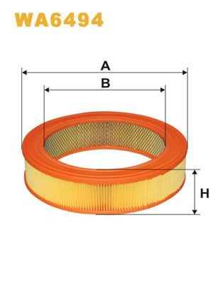 WIX FILTERS Air filter Article number: WA10095 cheaply