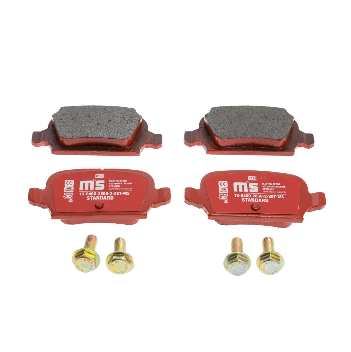 MASTER-SPORT Brake pad set Article number: 13046028582-SET-MS cheaply