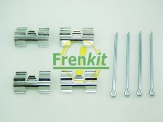 FRENKIT 900969 Lisakomplekt, ketaspiduriklotsid TRANSIT 2.5 D 71 HP Diisel 1992