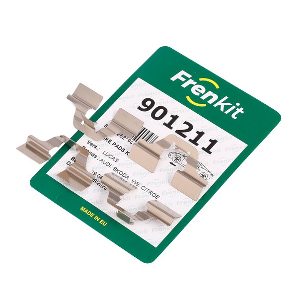 FRENKIT 901211 Lisakomplekt, ketaspiduriklotsid MODUS 1.2 75 HP Bensiin