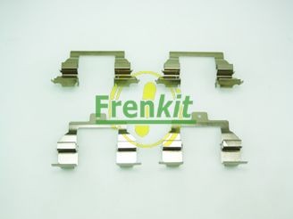 FRENKIT 901291 Lisakomplekt, ketaspiduriklotsid AVENSIS 2.4 VVT-i (ACM21) 156 HP Bensiin 2009