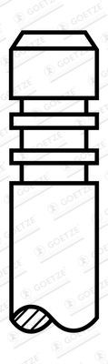 GOETZE ENGINE Inlet valve Article number: 90-025322-00 cheaply