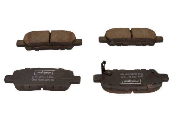 MAXGEAR Brake pad set Article number: 19-3381 cheaply