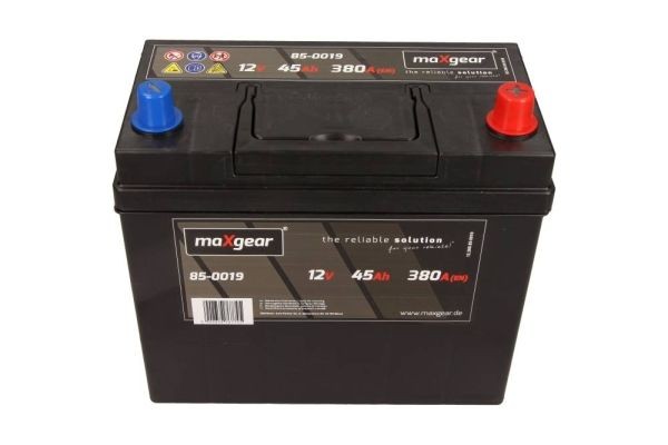 MAXGEAR Battery Article number: 85-0019 cheaply