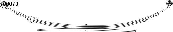CS Germany Leaf springs Article number: 10.700.070.00 cheaply