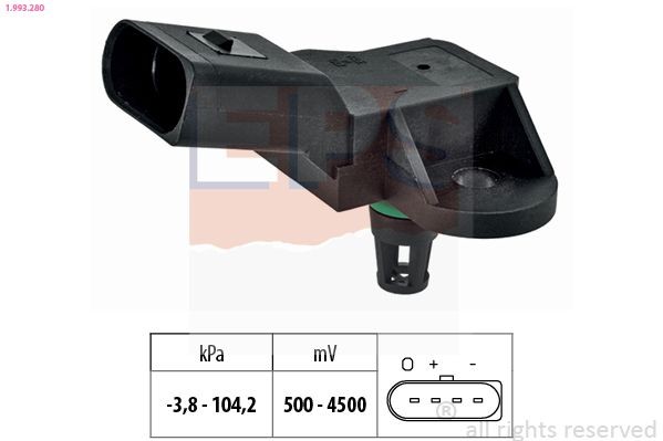 EPS Pressure Sensor, brake booster Article number: 1.993.280 cheaply