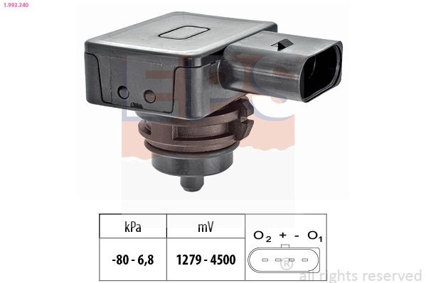 EPS Pressure Sensor, brake booster Article number: 1.993.340 cheaply