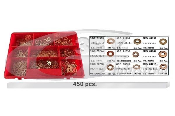 3RG Seal Kit, injector nozzle Article number: 96007 cheaply