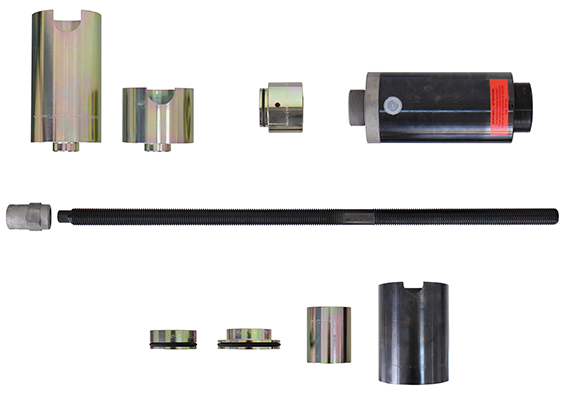 GEDORE Monteringsverktygssats, gummi-metallager Artikelnummer: KL-1010-24 billigt