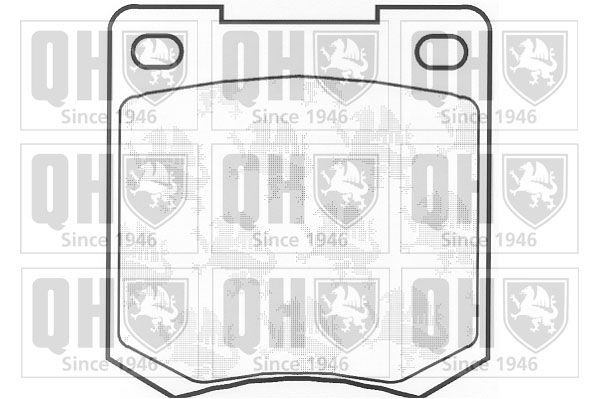 QUINTON HAZELL Brake pad set Article number: BP100 cheaply