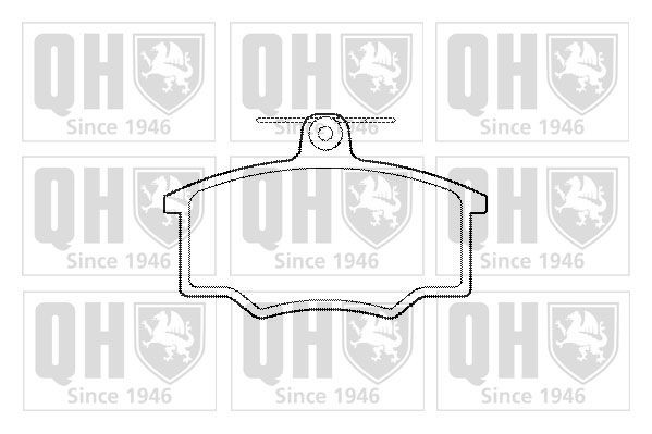 QUINTON HAZELL Brake pad set Article number: BP153 cheaply