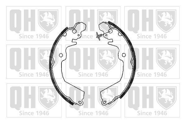 QUINTON HAZELL Brake Shoe Set Article number: BS937 cheaply