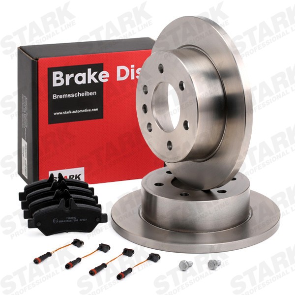 STARK Brake discs and pads set Article number: SKBK-1090374 cheaply