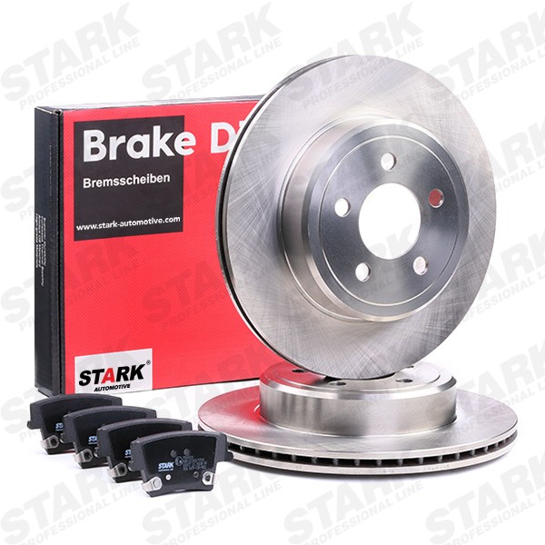 STARK Brake discs and pads set Article number: SKBK-1090375 cheaply