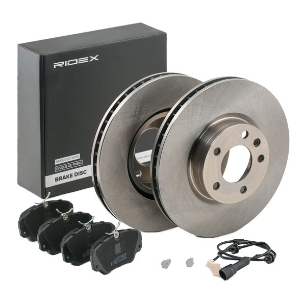 RIDEX Brake discs and pads set Article number: 3405B0369 cheaply